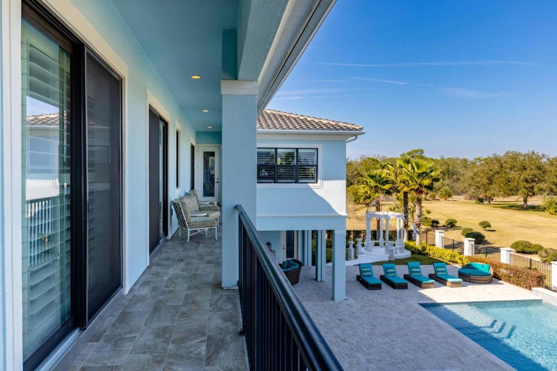 Beautiful 5 Star Mansion With Private Pool On The Prestigious Reunion Resort Orlando Mansion 6280 คิสซิมมี ภายนอก รูปภาพ