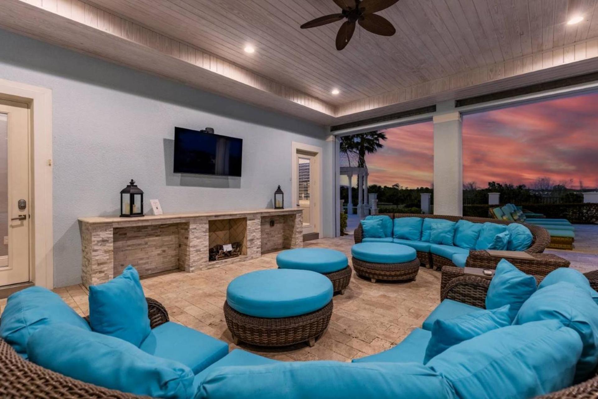Beautiful 5 Star Mansion With Private Pool On The Prestigious Reunion Resort Orlando Mansion 6280 คิสซิมมี ภายนอก รูปภาพ