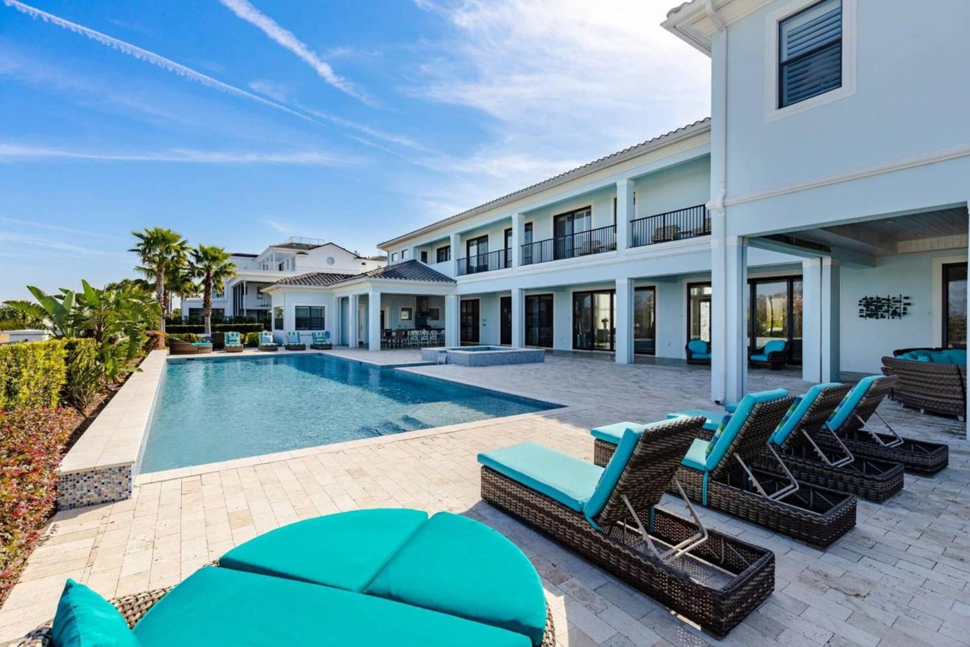 Beautiful 5 Star Mansion With Private Pool On The Prestigious Reunion Resort Orlando Mansion 6280 คิสซิมมี ภายนอก รูปภาพ