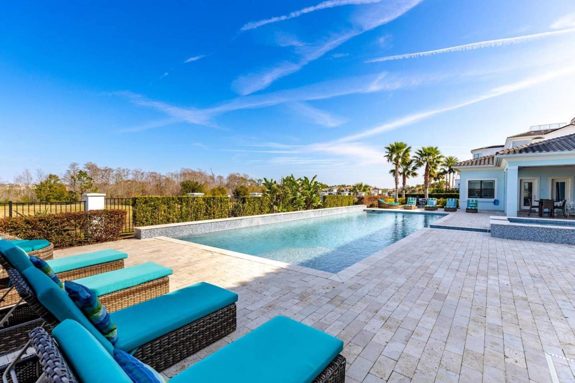 Beautiful 5 Star Mansion With Private Pool On The Prestigious Reunion Resort Orlando Mansion 6280 คิสซิมมี ภายนอก รูปภาพ